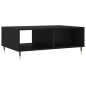 vidaXL Couchtisch Schwarz 90x60x35 cm Holzwerkstoff vidaXL Couchtisch Schwarz 90x60x35 cm Holzwerkstoff