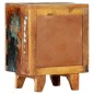 vidaXL Nachttisch Handgeschnitzt 40x30x50 cm Altholz Massiv vidaXL Nachttisch Handgeschnitzt 40x30x50 cm Altholz Massiv