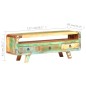 vidaXL TV-Schrank 117x30x41 cm Altholz Massiv vidaXL TV-Schrank 117x30x41 cm Altholz Massiv