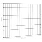 vidaXL Gartenzaun Set 99,6x79,8 cm Grün vidaXL Gartenzaun Set 99,6x79,8 cm Grün