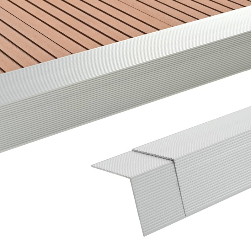 vidaXL 5 Stk. Verkleidungswinkel Verkleidungen Aluminium 170 cm Silber vidaXL 5 Stk. Verkleidungswinkel Verkleidungen Aluminium 170 cm Silber