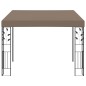 vidaXL Wand-Pavillon 3x3x2,5 m Taupe vidaXL Wand-Pavillon 3x3x2,5 m Taupe