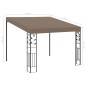 vidaXL Wand-Pavillon 3x3x2,5 m Taupe vidaXL Wand-Pavillon 3x3x2,5 m Taupe