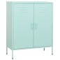 vidaXL Lagerschrank Minzgrün 80x35x101,5 cm Stahl vidaXL Lagerschrank Minzgrün 80x35x101,5 cm Stahl