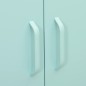 vidaXL Lagerschrank Minzgrün 80x35x101,5 cm Stahl vidaXL Lagerschrank Minzgrün 80x35x101,5 cm Stahl