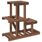 vidaXL Blumenständer 58x25x51 cm Massivholz Tanne vidaXL Blumenständer 58x25x51 cm Massivholz Tanne