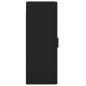 vidaXL Wandschrank Schwarz 34,5x34x90 cm vidaXL Wandschrank Schwarz 34,5x34x90 cm