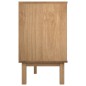 vidaXL Schubladenschrank OTTA Braun & Grau 111x43x73,5 cm Massivholz vidaXL Schubladenschrank OTTA Braun & Grau 111x43x73,5 cm Massivholz