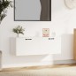 vidaXL Wandschrank Weiß 100x36,5x35 cm Holzwerkstoff vidaXL Wandschrank Weiß 100x36,5x35 cm Holzwerkstoff