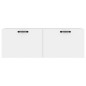 vidaXL Wandschrank Weiß 100x36,5x35 cm Holzwerkstoff vidaXL Wandschrank Weiß 100x36,5x35 cm Holzwerkstoff
