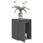 vidaXL Wandschrank Grau 30x30x40 cm Massivholz Kiefer vidaXL Wandschrank Grau 30x30x40 cm Massivholz Kiefer
