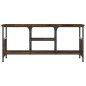 vidaXL TV-Schrank Räuchereiche 100x35x45 cm Holzwerkstoff & Eisen vidaXL TV-Schrank Räuchereiche 100x35x45 cm Holzwerkstoff & Eisen