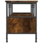 vidaXL TV-Schrank Räuchereiche 100x35x45 cm Holzwerkstoff & Eisen vidaXL TV-Schrank Räuchereiche 100x35x45 cm Holzwerkstoff & Eisen