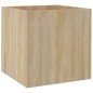 vidaXL Pflanzgefäß Sonoma-Eiche 40x40x40 cm Holzwerkstoff vidaXL Pflanzgefäß Sonoma-Eiche 40x40x40 cm Holzwerkstoff