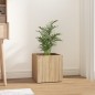 vidaXL Pflanzgefäß Sonoma-Eiche 40x40x40 cm Holzwerkstoff vidaXL Pflanzgefäß Sonoma-Eiche 40x40x40 cm Holzwerkstoff