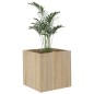 vidaXL Pflanzgefäß Sonoma-Eiche 40x40x40 cm Holzwerkstoff vidaXL Pflanzgefäß Sonoma-Eiche 40x40x40 cm Holzwerkstoff