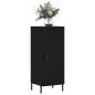 vidaXL Sideboard Schwarz 34,5x34x90 cm Holzwerkstoff vidaXL Sideboard Schwarz 34,5x34x90 cm Holzwerkstoff