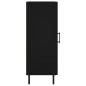 vidaXL Sideboard Schwarz 34,5x34x90 cm Holzwerkstoff vidaXL Sideboard Schwarz 34,5x34x90 cm Holzwerkstoff
