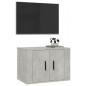 vidaXL TV-Wandschrank Betongrau 57x34,5x40 cm vidaXL TV-Wandschrank Betongrau 57x34,5x40 cm