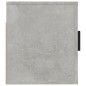 vidaXL TV-Wandschrank Betongrau 57x34,5x40 cm vidaXL TV-Wandschrank Betongrau 57x34,5x40 cm