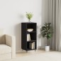 vidaXL Sideboard Schwarz 34,5x32,5x90 cm Holzwerkstoff vidaXL Sideboard Schwarz 34,5x32,5x90 cm Holzwerkstoff