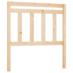 vidaXL Kopfteil 96x4x100 cm Massivholz Kiefer