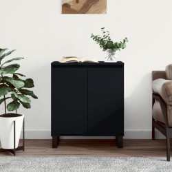 vidaXL Sideboard Schwarz 60x35x70 cm Holzwerkstoff