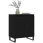 vidaXL Sideboard Schwarz 60x35x70 cm Holzwerkstoff vidaXL Sideboard Schwarz 60x35x70 cm Holzwerkstoff