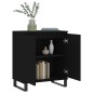 vidaXL Sideboard Schwarz 60x35x70 cm Holzwerkstoff vidaXL Sideboard Schwarz 60x35x70 cm Holzwerkstoff