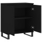 vidaXL Sideboard Schwarz 60x35x70 cm Holzwerkstoff vidaXL Sideboard Schwarz 60x35x70 cm Holzwerkstoff