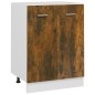 vidaXL Unterschrank Räuchereiche 60x46x81,5 cm Holzwerkstoff vidaXL Unterschrank Räuchereiche 60x46x81,5 cm Holzwerkstoff