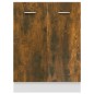 vidaXL Unterschrank Räuchereiche 60x46x81,5 cm Holzwerkstoff vidaXL Unterschrank Räuchereiche 60x46x81,5 cm Holzwerkstoff