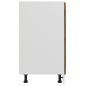 vidaXL Unterschrank Räuchereiche 60x46x81,5 cm Holzwerkstoff vidaXL Unterschrank Räuchereiche 60x46x81,5 cm Holzwerkstoff