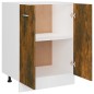 vidaXL Unterschrank Räuchereiche 60x46x81,5 cm Holzwerkstoff vidaXL Unterschrank Räuchereiche 60x46x81,5 cm Holzwerkstoff