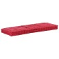Palettenkissen Baumwolle 120×40×7 cm Burgunderrot Palettenkissen Baumwolle 120×40×7 cm Burgunderrot
