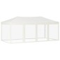 vidaXL Partyzelt Faltbar mit Seitenwänden Creme 3x6 m vidaXL Partyzelt Faltbar mit Seitenwänden Creme 3x6 m