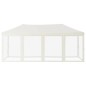 vidaXL Partyzelt Faltbar mit Seitenwänden Creme 3x6 m vidaXL Partyzelt Faltbar mit Seitenwänden Creme 3x6 m