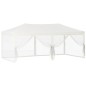 vidaXL Partyzelt Faltbar mit Seitenwänden Creme 3x6 m vidaXL Partyzelt Faltbar mit Seitenwänden Creme 3x6 m