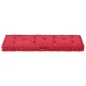 Palettenkissen Baumwolle 120×40×7 cm Burgunderrot Palettenkissen Baumwolle 120×40×7 cm Burgunderrot