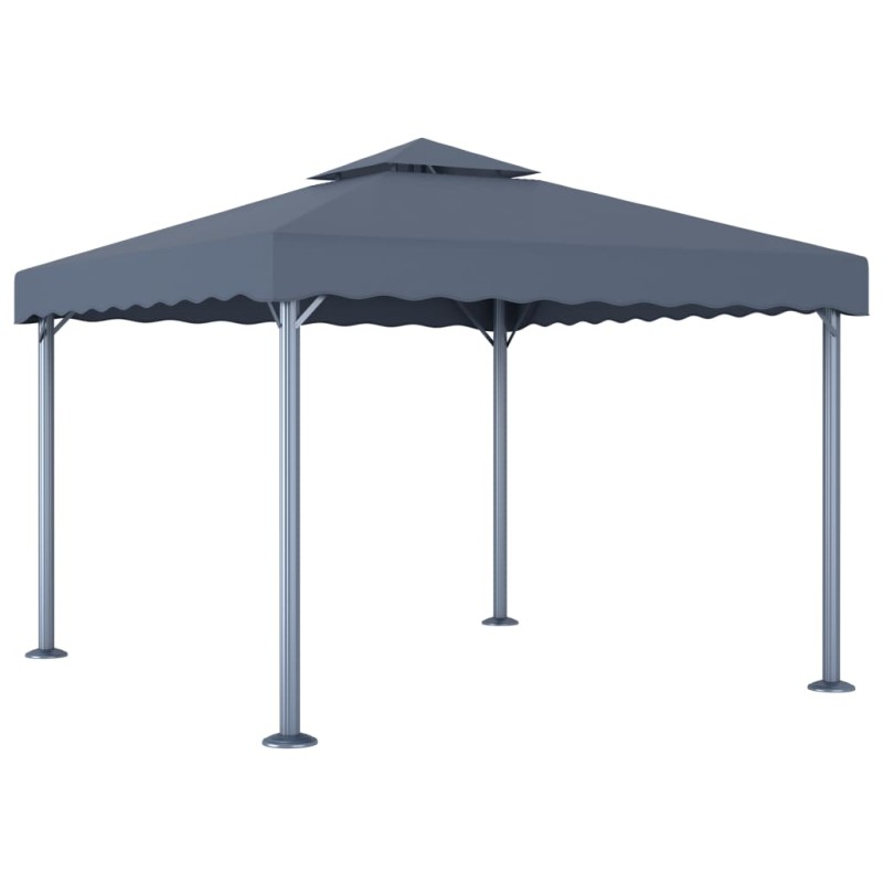 vidaXL Pavillon 300 x 300 cm Anthrazit Aluminium vidaXL Pavillon 300 x 300 cm Anthrazit Aluminium