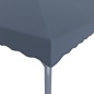 vidaXL Pavillon 300 x 300 cm Anthrazit Aluminium vidaXL Pavillon 300 x 300 cm Anthrazit Aluminium