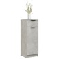 vidaXL Badschrank Betongrau 32x34x90 cm Holzwerkstoff vidaXL Badschrank Betongrau 32x34x90 cm Holzwerkstoff