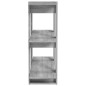 vidaXL Bücherregal/Raumteiler Grau Sonoma 80x30x87 cm vidaXL Bücherregal/Raumteiler Grau Sonoma 80x30x87 cm