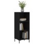 vidaXL Sideboard Schwarz 34,5x32,5x90 cm Holzwerkstoff vidaXL Sideboard Schwarz 34,5x32,5x90 cm Holzwerkstoff
