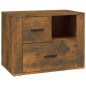 vidaXL Nachttisch Räuchereiche 60x36x45 cm Holzwerkstoff vidaXL Nachttisch Räuchereiche 60x36x45 cm Holzwerkstoff