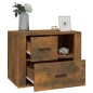 vidaXL Nachttisch Räuchereiche 60x36x45 cm Holzwerkstoff vidaXL Nachttisch Räuchereiche 60x36x45 cm Holzwerkstoff