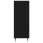 vidaXL Bücherregal Schwarz 69,5x32,5x90 cm Holzwerkstoff vidaXL Bücherregal Schwarz 69,5x32,5x90 cm Holzwerkstoff