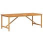 vidaXL Garten-Esstisch 200x90x74 cm Massivholz Akazie vidaXL Garten-Esstisch 200x90x74 cm Massivholz Akazie