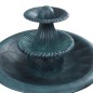 vidaXL Vogelbad mit Springbrunnen Grün 50×91 cm Kunststoff vidaXL Vogelbad mit Springbrunnen Grün 50×91 cm Kunststoff
