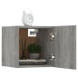 vidaXL TV-Wandschrank 4 Stk. Grau Sonoma 30,5x30x30 cm vidaXL TV-Wandschrank 4 Stk. Grau Sonoma 30,5x30x30 cm